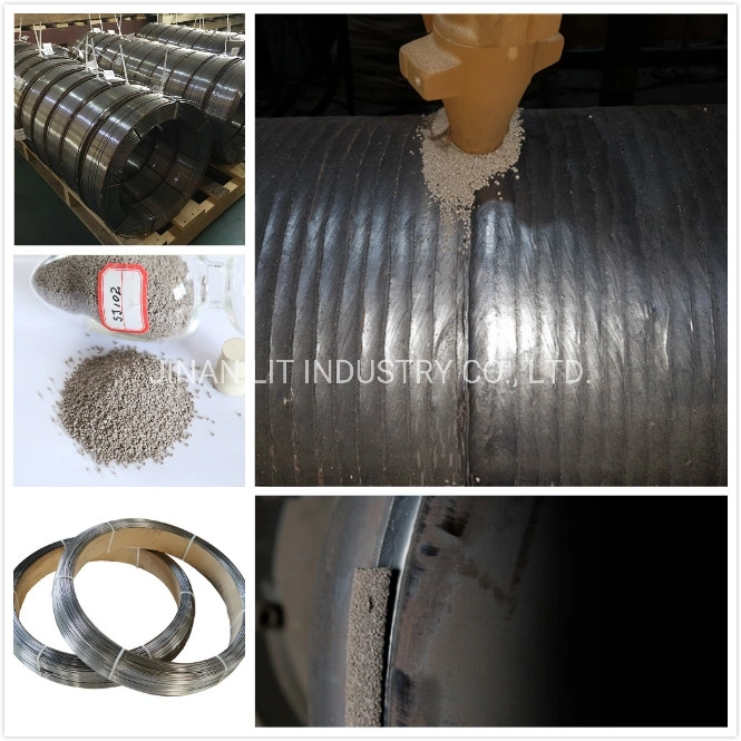 Hardbanding/Hardfacing Cladding/Cladded Flux Cored Welding Wires for Hardbanding